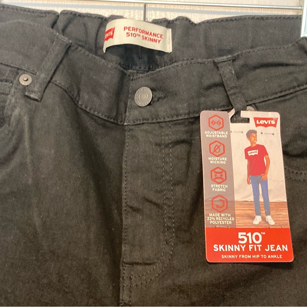Levi's Men's Charcoal 510 Skinny Jeans